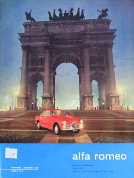 Alfa Romeo Magazin Firmen-Zeitschrift 1960 (4781)